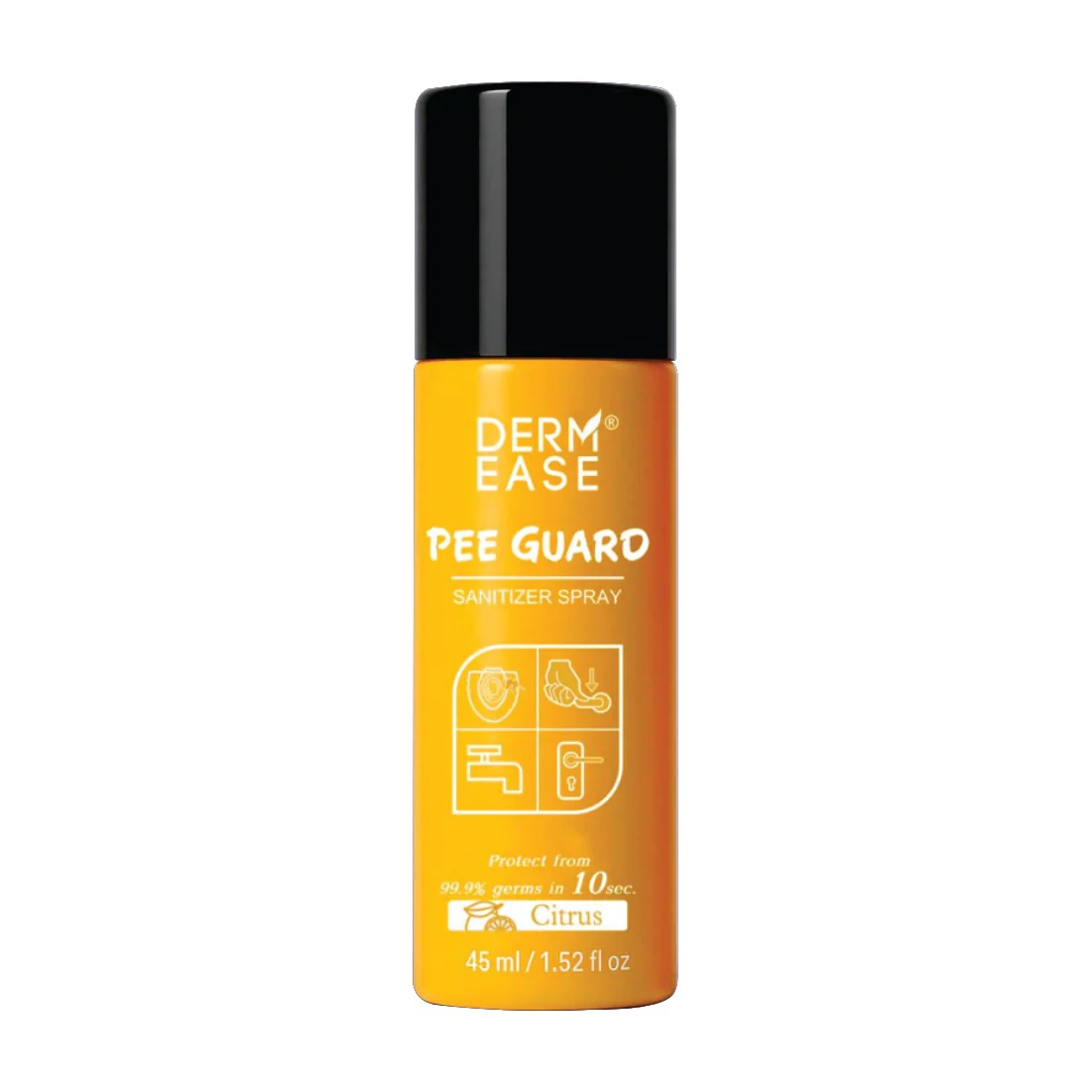 DERM EASE PEE GUARD SPRAY ( CITRUS FRAGRANCE ) 45 ML